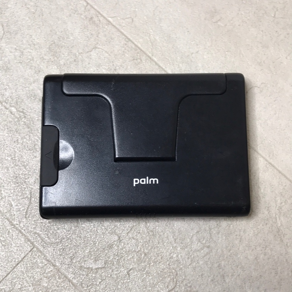 Palm Univeral Wireless Keyboard Black Portable Folding QWERTY Bluetooth Travel